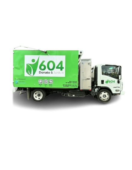 Same day junk pickup Vancouver fast service by 604 Donate It removing waste quickly