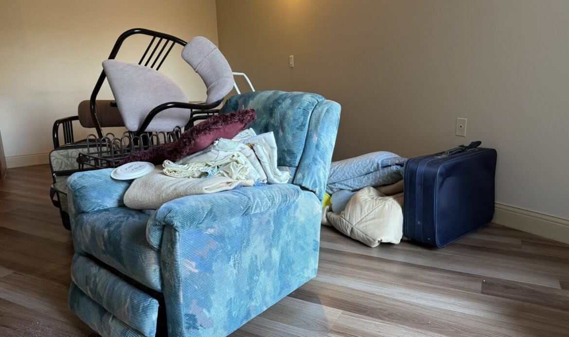 Before and after junk removal Vancouver home transformation by 604 Donate It