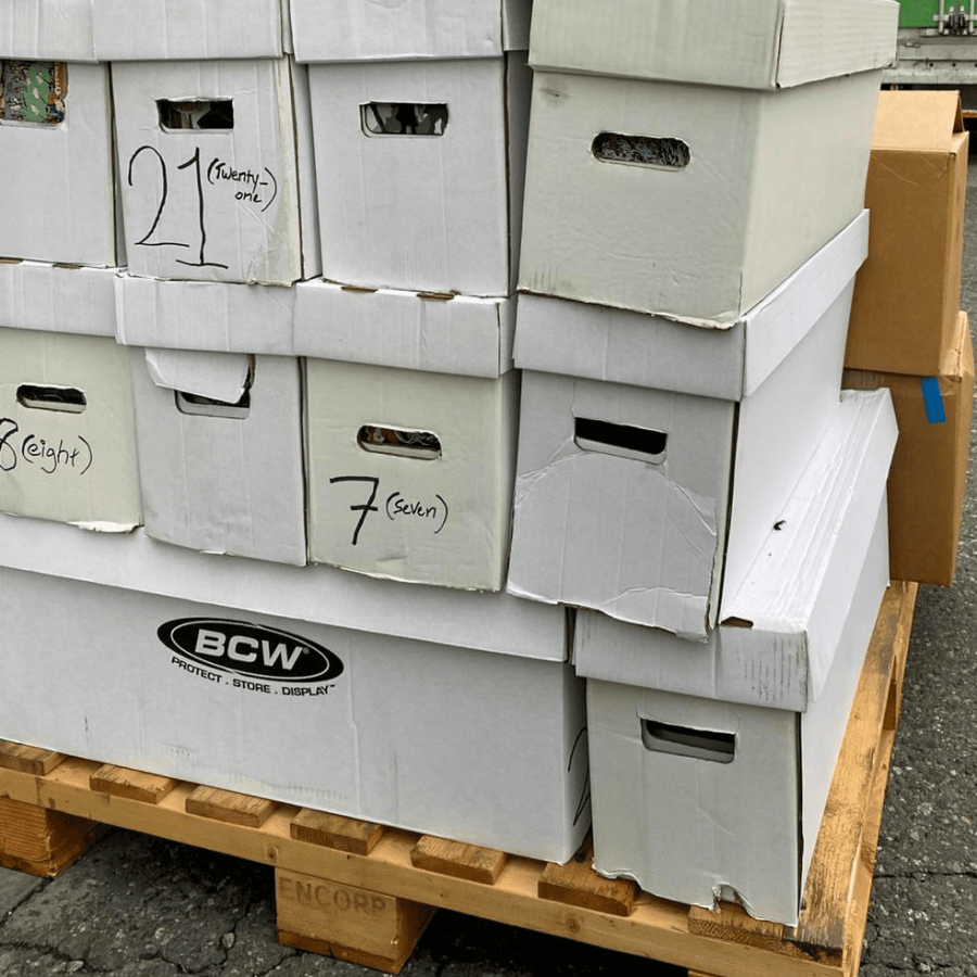Vancouver junk removal truck loading furniture and waste by 604 Donate It professionals